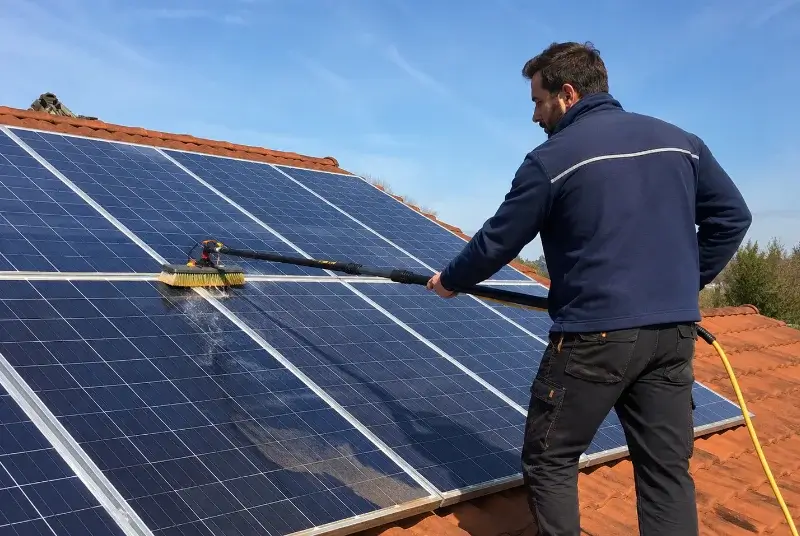 Nettoyage et entretien de panneaux solaires à Eysus